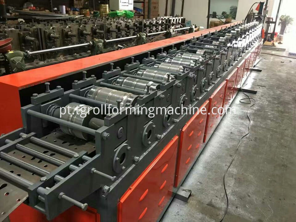 Shelf System Upright Rack Roll Forming Machine